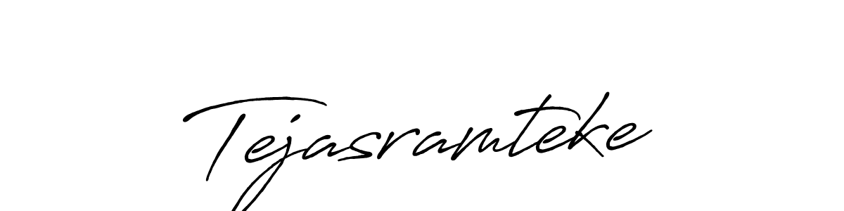 Design your own signature with our free online signature maker. With this signature software, you can create a handwritten (Antro_Vectra_Bolder) signature for name Tejasramteke. Tejasramteke signature style 7 images and pictures png