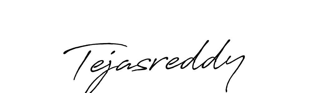 Tejasreddy stylish signature style. Best Handwritten Sign (Antro_Vectra_Bolder) for my name. Handwritten Signature Collection Ideas for my name Tejasreddy. Tejasreddy signature style 7 images and pictures png