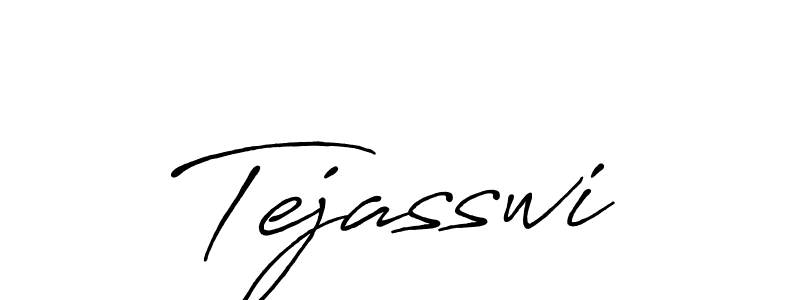 Tejasswi stylish signature style. Best Handwritten Sign (Antro_Vectra_Bolder) for my name. Handwritten Signature Collection Ideas for my name Tejasswi. Tejasswi signature style 7 images and pictures png