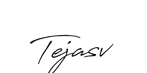 Create a beautiful signature design for name Tejasv. With this signature (Antro_Vectra_Bolder) fonts, you can make a handwritten signature for free. Tejasv signature style 7 images and pictures png