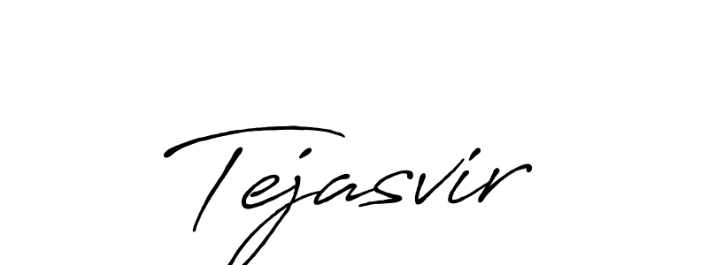 Use a signature maker to create a handwritten signature online. With this signature software, you can design (Antro_Vectra_Bolder) your own signature for name Tejasvir. Tejasvir signature style 7 images and pictures png