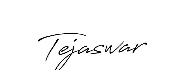 Create a beautiful signature design for name Tejaswar. With this signature (Antro_Vectra_Bolder) fonts, you can make a handwritten signature for free. Tejaswar signature style 7 images and pictures png