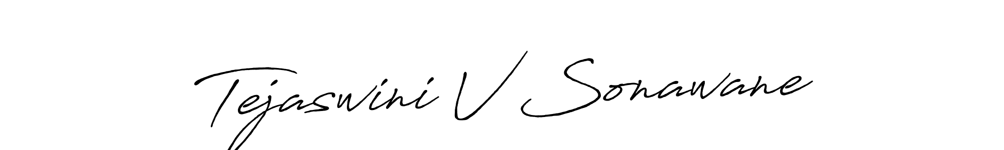 Once you've used our free online signature maker to create your best signature Antro_Vectra_Bolder style, it's time to enjoy all of the benefits that Tejaswini V Sonawane name signing documents. Tejaswini V Sonawane signature style 7 images and pictures png