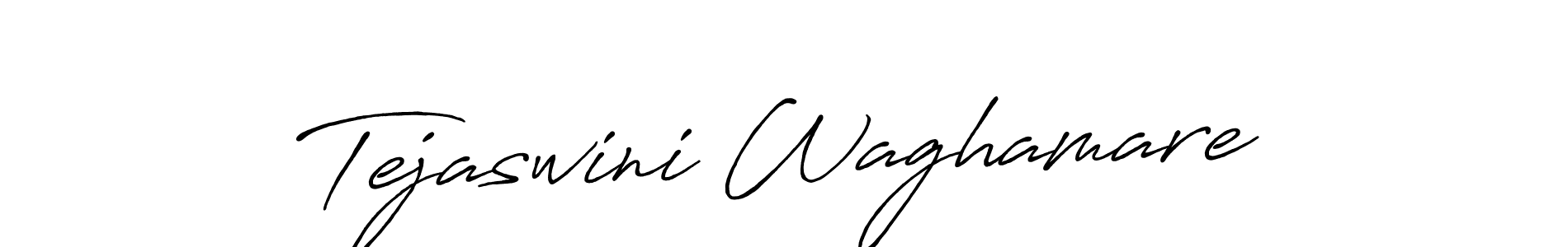 Use a signature maker to create a handwritten signature online. With this signature software, you can design (Antro_Vectra_Bolder) your own signature for name Tejaswini Waghamare. Tejaswini Waghamare signature style 7 images and pictures png