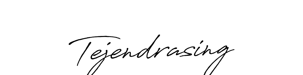 Tejendrasing stylish signature style. Best Handwritten Sign (Antro_Vectra_Bolder) for my name. Handwritten Signature Collection Ideas for my name Tejendrasing. Tejendrasing signature style 7 images and pictures png
