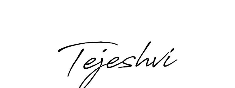 Once you've used our free online signature maker to create your best signature Antro_Vectra_Bolder style, it's time to enjoy all of the benefits that Tejeshvi name signing documents. Tejeshvi signature style 7 images and pictures png