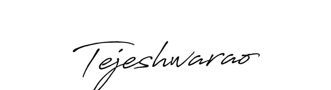 You should practise on your own different ways (Antro_Vectra_Bolder) to write your name (Tejeshwarao) in signature. don't let someone else do it for you. Tejeshwarao signature style 7 images and pictures png