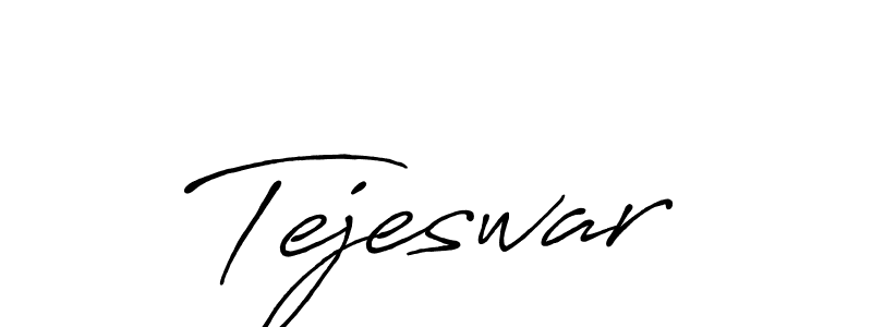 if you are searching for the best signature style for your name Tejeswar. so please give up your signature search. here we have designed multiple signature styles  using Antro_Vectra_Bolder. Tejeswar signature style 7 images and pictures png