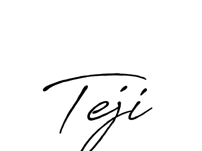 It looks lik you need a new signature style for name Teji. Design unique handwritten (Antro_Vectra_Bolder) signature with our free signature maker in just a few clicks. Teji signature style 7 images and pictures png