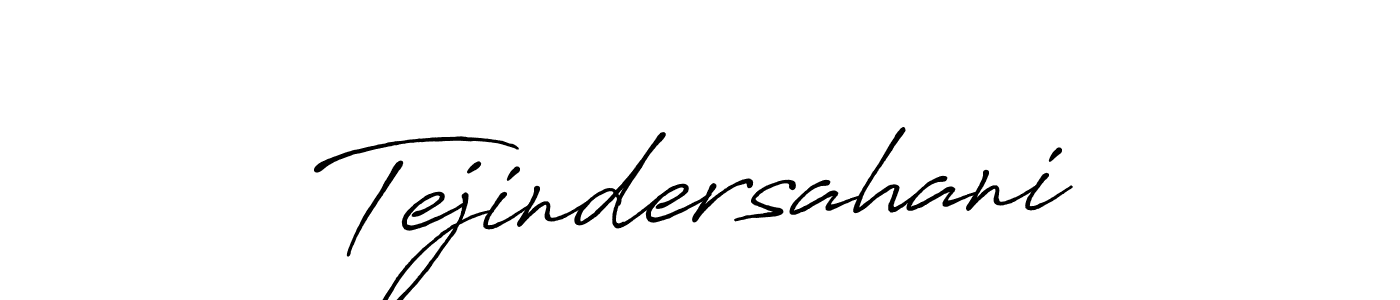 You should practise on your own different ways (Antro_Vectra_Bolder) to write your name (Tejindersahani) in signature. don't let someone else do it for you. Tejindersahani signature style 7 images and pictures png