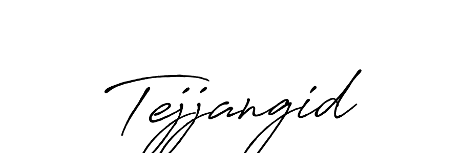 Also we have Tejjangid name is the best signature style. Create professional handwritten signature collection using Antro_Vectra_Bolder autograph style. Tejjangid signature style 7 images and pictures png