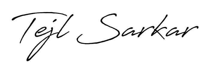Personalize your online presence with Tejl Sarkar signature rendered in elegant Antro_Vectra_Bolder font. Great for website footers and blogs. Tejl Sarkar signature style 7 images and pictures png