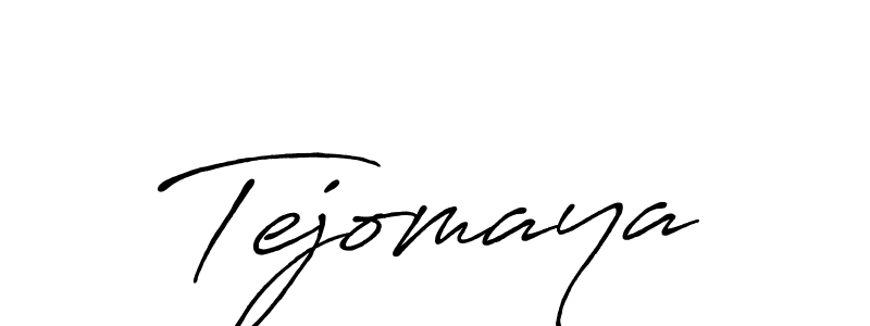 Also You can easily find your signature by using the search form. We will create Tejomaya name handwritten signature images for you free of cost using Antro_Vectra_Bolder sign style. Tejomaya signature style 7 images and pictures png