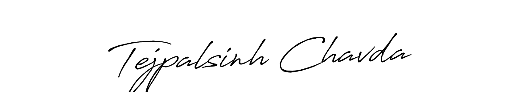 Make a beautiful signature design for name Tejpalsinh Chavda. Use this online signature maker to create a handwritten signature for free. Tejpalsinh Chavda signature style 7 images and pictures png