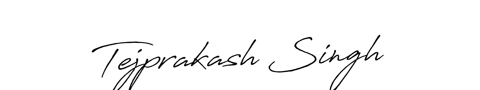 Use a signature maker to create a handwritten signature online. With this signature software, you can design (Antro_Vectra_Bolder) your own signature for name Tejprakash Singh. Tejprakash Singh signature style 7 images and pictures png