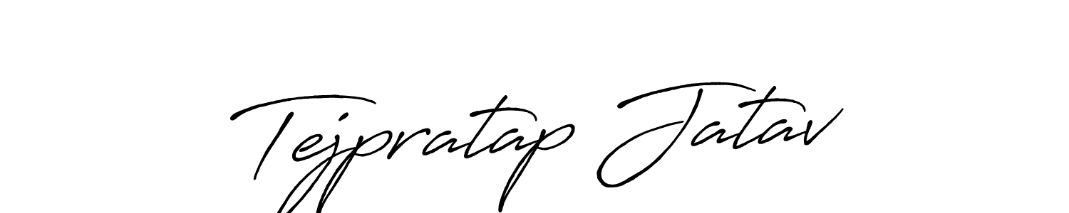 Make a beautiful signature design for name Tejpratap Jatav. With this signature (Antro_Vectra_Bolder) style, you can create a handwritten signature for free. Tejpratap Jatav signature style 7 images and pictures png