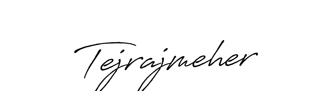 It looks lik you need a new signature style for name Tejrajmeher. Design unique handwritten (Antro_Vectra_Bolder) signature with our free signature maker in just a few clicks. Tejrajmeher signature style 7 images and pictures png