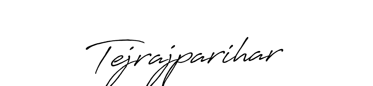 How to make Tejrajparihar signature? Antro_Vectra_Bolder is a professional autograph style. Create handwritten signature for Tejrajparihar name. Tejrajparihar signature style 7 images and pictures png