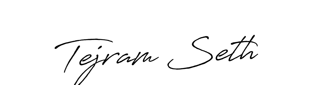 You can use this online signature creator to create a handwritten signature for the name Tejram Seth. This is the best online autograph maker. Tejram Seth signature style 7 images and pictures png