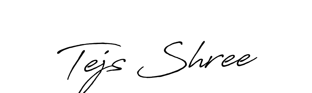 Also we have Tejs Shree name is the best signature style. Create professional handwritten signature collection using Antro_Vectra_Bolder autograph style. Tejs Shree signature style 7 images and pictures png