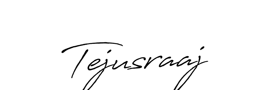 Design your own signature with our free online signature maker. With this signature software, you can create a handwritten (Antro_Vectra_Bolder) signature for name Tejusraaj. Tejusraaj signature style 7 images and pictures png