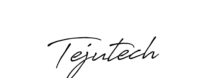Also we have Tejutech name is the best signature style. Create professional handwritten signature collection using Antro_Vectra_Bolder autograph style. Tejutech signature style 7 images and pictures png