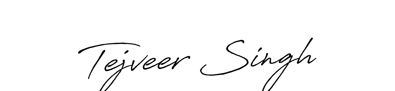 Antro_Vectra_Bolder is a professional signature style that is perfect for those who want to add a touch of class to their signature. It is also a great choice for those who want to make their signature more unique. Get Tejveer Singh name to fancy signature for free. Tejveer Singh signature style 7 images and pictures png