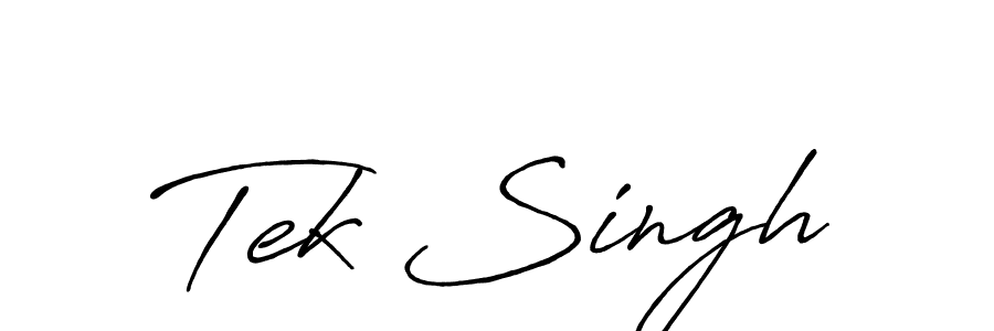Once you've used our free online signature maker to create your best signature Antro_Vectra_Bolder style, it's time to enjoy all of the benefits that Tek Singh name signing documents. Tek Singh signature style 7 images and pictures png