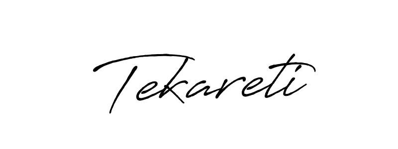 if you are searching for the best signature style for your name Tekareti. so please give up your signature search. here we have designed multiple signature styles  using Antro_Vectra_Bolder. Tekareti signature style 7 images and pictures png