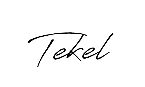 Create a beautiful signature design for name Tekel. With this signature (Antro_Vectra_Bolder) fonts, you can make a handwritten signature for free. Tekel signature style 7 images and pictures png