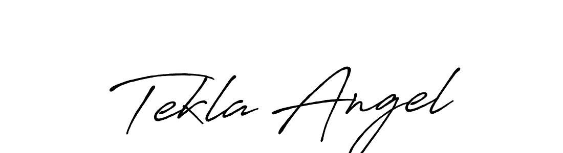 How to make Tekla Angel signature? Antro_Vectra_Bolder is a professional autograph style. Create handwritten signature for Tekla Angel name. Tekla Angel signature style 7 images and pictures png