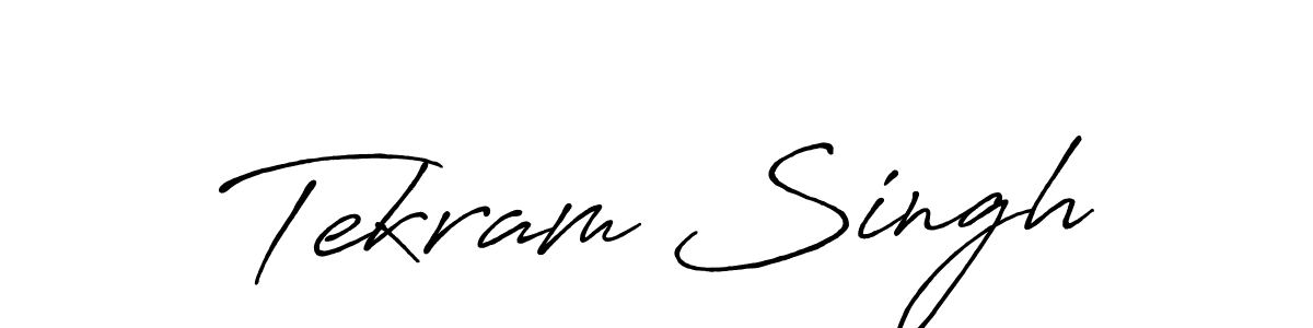 This is the best signature style for the Tekram Singh name. Also you like these signature font (Antro_Vectra_Bolder). Mix name signature. Tekram Singh signature style 7 images and pictures png