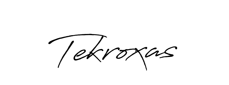 How to Draw Tekroxas signature style? Antro_Vectra_Bolder is a latest design signature styles for name Tekroxas. Tekroxas signature style 7 images and pictures png