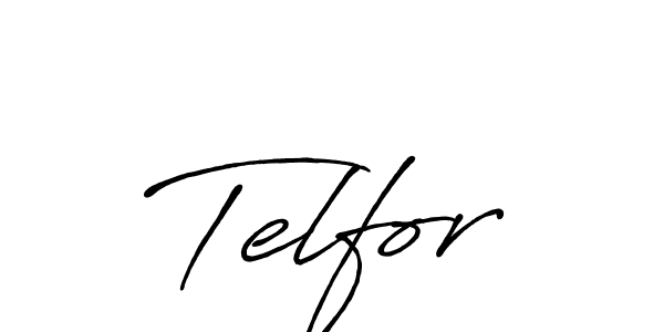 Also You can easily find your signature by using the search form. We will create Telfor name handwritten signature images for you free of cost using Antro_Vectra_Bolder sign style. Telfor signature style 7 images and pictures png