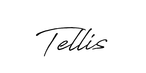 Make a beautiful signature design for name Tellis. With this signature (Antro_Vectra_Bolder) style, you can create a handwritten signature for free. Tellis signature style 7 images and pictures png