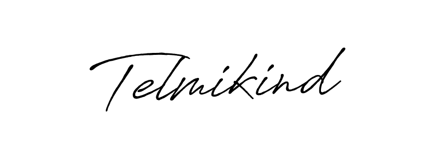 Also we have Telmikind name is the best signature style. Create professional handwritten signature collection using Antro_Vectra_Bolder autograph style. Telmikind signature style 7 images and pictures png