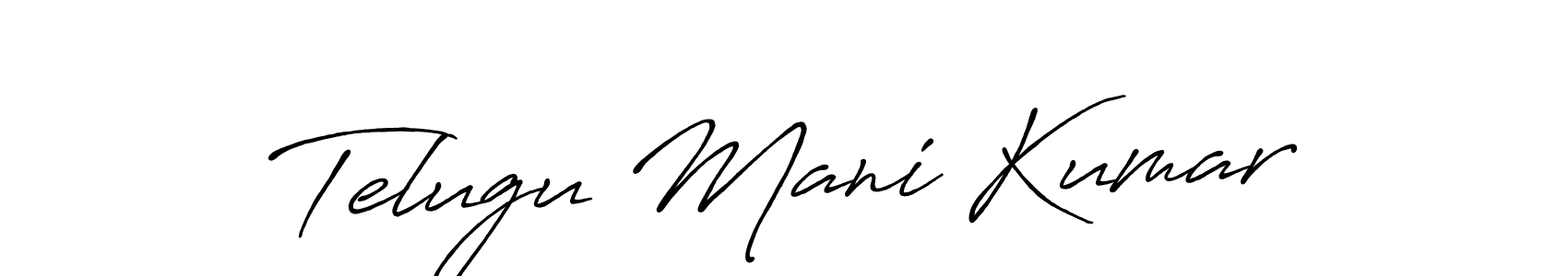 The best way (Antro_Vectra_Bolder) to make a short signature is to pick only two or three words in your name. The name Telugu Mani Kumar include a total of six letters. For converting this name. Telugu Mani Kumar signature style 7 images and pictures png