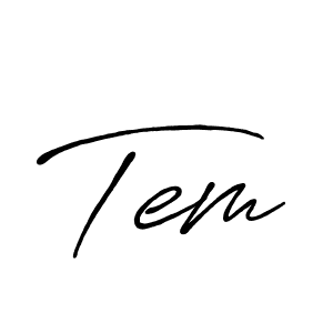 Make a beautiful signature design for name Tem. Use this online signature maker to create a handwritten signature for free. Tem signature style 7 images and pictures png