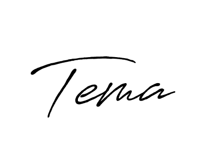 Create a beautiful signature design for name Tema. With this signature (Antro_Vectra_Bolder) fonts, you can make a handwritten signature for free. Tema signature style 7 images and pictures png