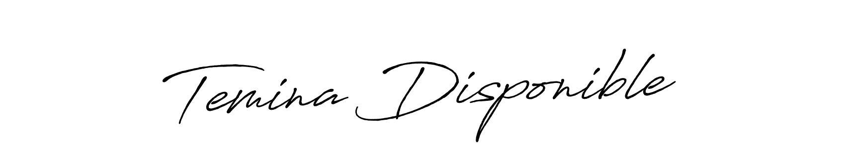 Once you've used our free online signature maker to create your best signature Antro_Vectra_Bolder style, it's time to enjoy all of the benefits that Temina Disponible name signing documents. Temina Disponible signature style 7 images and pictures png