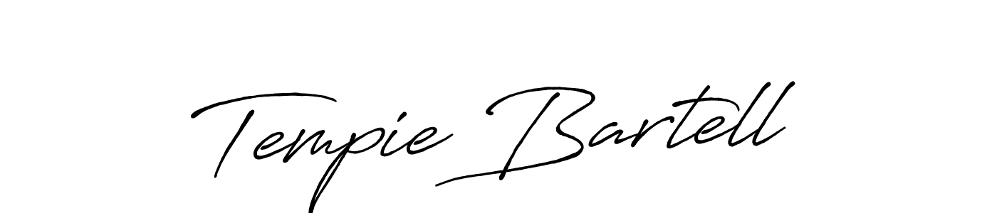 Also You can easily find your signature by using the search form. We will create Tempie Bartell name handwritten signature images for you free of cost using Antro_Vectra_Bolder sign style. Tempie Bartell signature style 7 images and pictures png