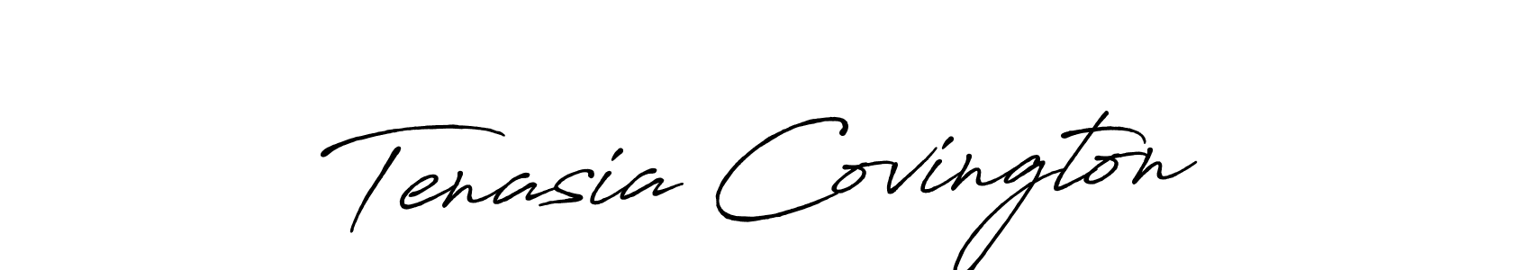 How to make Tenasia Covington signature? Antro_Vectra_Bolder is a professional autograph style. Create handwritten signature for Tenasia Covington name. Tenasia Covington signature style 7 images and pictures png