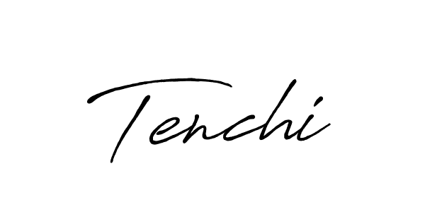 Tenchi stylish signature style. Best Handwritten Sign (Antro_Vectra_Bolder) for my name. Handwritten Signature Collection Ideas for my name Tenchi. Tenchi signature style 7 images and pictures png