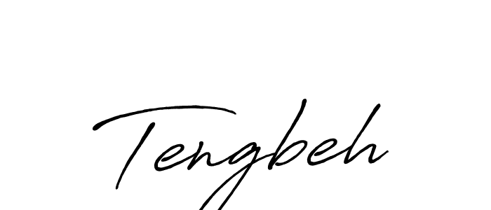 Use a signature maker to create a handwritten signature online. With this signature software, you can design (Antro_Vectra_Bolder) your own signature for name Tengbeh. Tengbeh signature style 7 images and pictures png