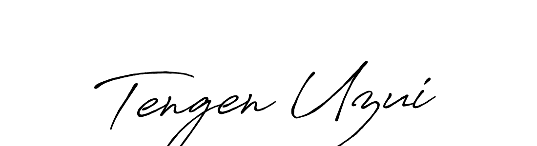 Create a beautiful signature design for name Tengen Uzui. With this signature (Antro_Vectra_Bolder) fonts, you can make a handwritten signature for free. Tengen Uzui signature style 7 images and pictures png