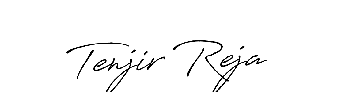 if you are searching for the best signature style for your name Tenjir Reja. so please give up your signature search. here we have designed multiple signature styles  using Antro_Vectra_Bolder. Tenjir Reja signature style 7 images and pictures png