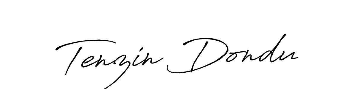 Make a beautiful signature design for name Tenzin Dondu. Use this online signature maker to create a handwritten signature for free. Tenzin Dondu signature style 7 images and pictures png