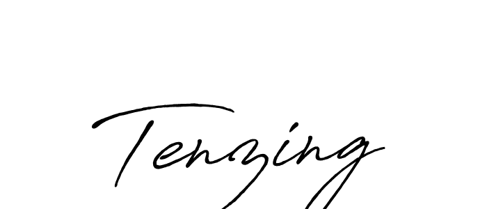 You should practise on your own different ways (Antro_Vectra_Bolder) to write your name (Tenzing) in signature. don't let someone else do it for you. Tenzing signature style 7 images and pictures png