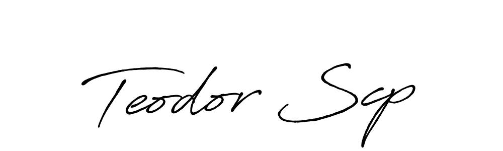 You should practise on your own different ways (Antro_Vectra_Bolder) to write your name (Teodor Scp) in signature. don't let someone else do it for you. Teodor Scp signature style 7 images and pictures png