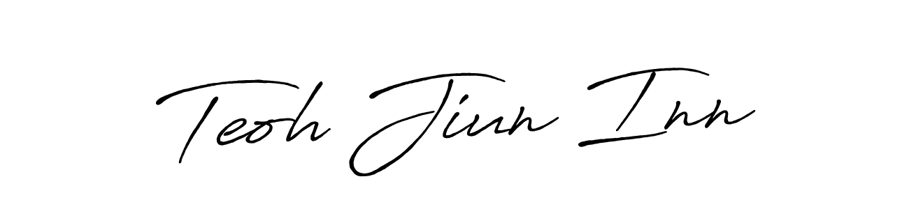 Here are the top 10 professional signature styles for the name Teoh Jiun Inn. These are the best autograph styles you can use for your name. Teoh Jiun Inn signature style 7 images and pictures png